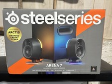 SteelSeries Arena 7 RGB 2.1 Gaming Speakers, Brand New Sealed