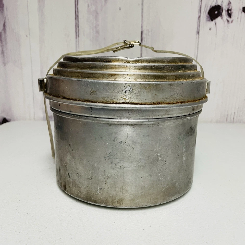 Juego de cocina de campamento SIGG TOURIST vintage de 4 piezas camping senderismo mochilero Foto 2 de 4