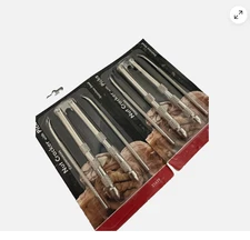 Chef Craft 2PK Stainless Steel Set, 2 Nut Crackers and 4 Picks Seafood Crackers