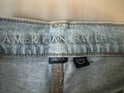 Woman’s Size 8 Regular AE Stretch Super High-Waisted Ripped Ankle Straight Jean — photo 3