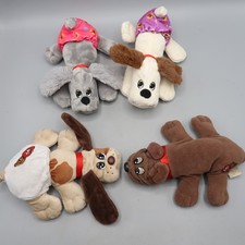 Pound Puppies Newborns Tonka Hasbro Stuffed Plush Dogs Toy Lot Stuffed Aninimals