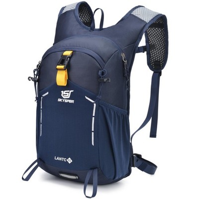 SKYSPER kleiner Wanderrucksack - 15L Reiserucksack 15 Liter, navy 