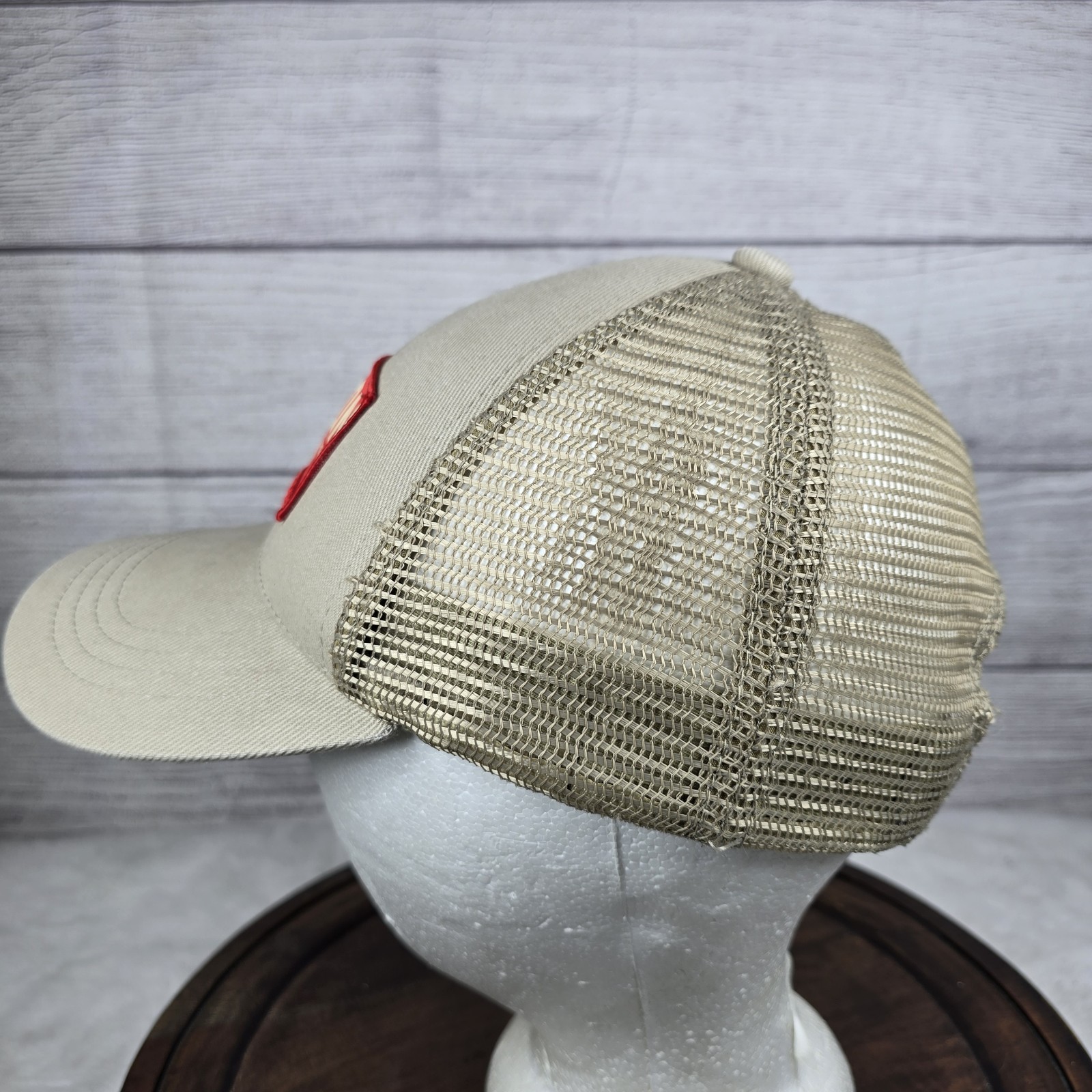 CC Filson Big Patch Brown Back Mesh Snapback Truc… - image 6