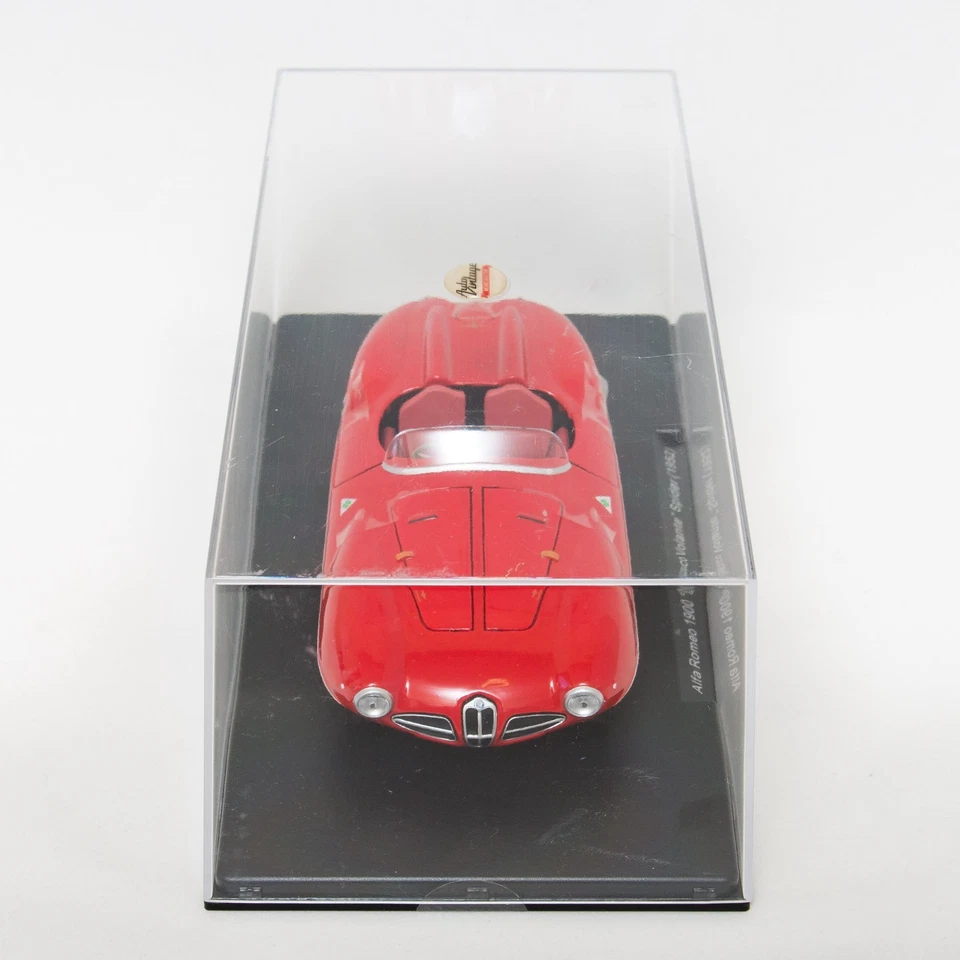 Alfa Romeo 1900 Disco Volante Spider 1952 1/24 con Teca, mai aperta come nuova - Immagine 4 di 4