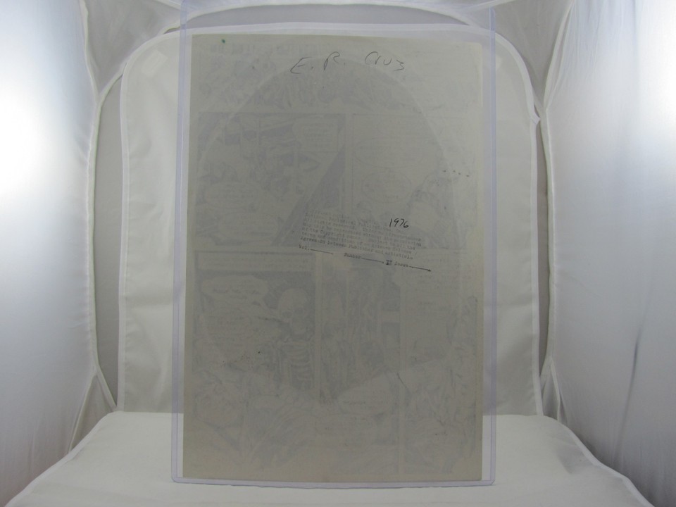 THE UNEXPECTED # 176 ORIGINAL ART Pg. # 2 DC Comics E. R. CRUZ 1976 ...