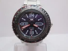 SEIKO SARZ033 4R36-01S0 DAYDATE STAINLESS STEEL AUTOMATIC MENS PILOT WATCH