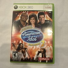 Karaoke Revolution American Idol Encore 2 Microsoft Xbox 360, 2008 w/manual