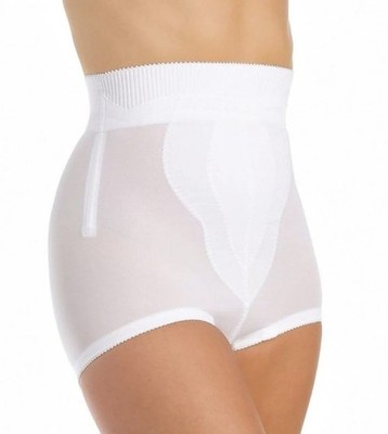 Rago High Rise Contour Brief White Medium Style 6296