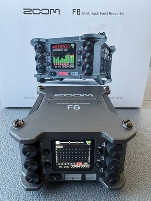 Zoom F6 MultiTrack Field Recorder 32-Bit Float Top Zustand in OVP