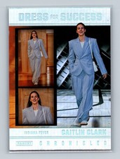 2025 Panini Caitlin Clark Chronicled Dress For Success Holo #70