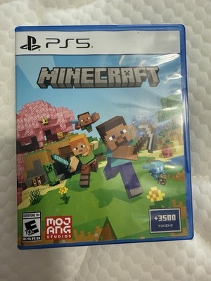 Minecraft +3500 Tokens PS5 (2024) E10+ Action/Adventure Sandbox NTSC-U/C