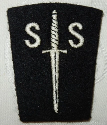 1940-1946 WW2 SS No 2 COMMANDO MILITARY BADGE PATCH WORLD WAR II GENUINE