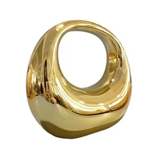 Acrylic Evening Clutch Purse Top-handle Moon Hobo Bag, Elegant Marble Handbag...