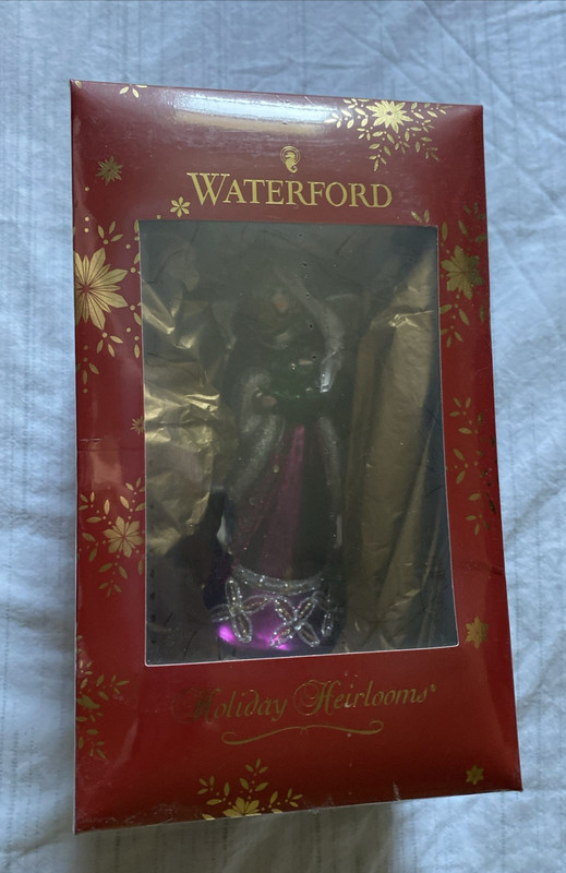 Waterford AVA ANGEL Ornament Made in Poland #40028636 NEW & Sealed in Box
