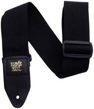 Ernie Ball Polypro Guitar Strap, Black P04037