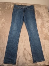 Levi's 314 Shaping Straight Stretch Blue Jeans Women Size 33