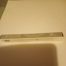 Wunder 2 High tech beauty super stay liner metallic silver not used
