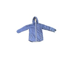 Columbia Girls L 14 16 Omni Heat Insulated Ski Jacket Blue Hooded Winter Coat