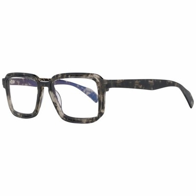 Yohji Yamamoto YY1038 968 Grau Herren Optische Brille Brillengestell 52mm Blaulicht