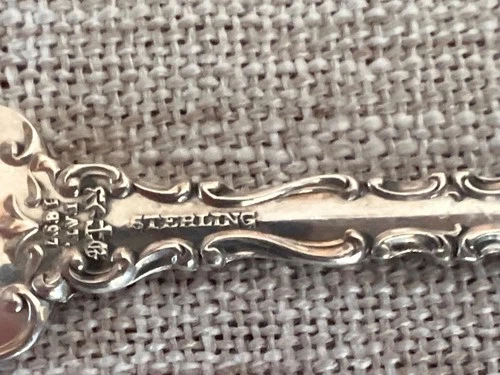 Gorham 40g Sterling Silver Strasbourg 1897 Salad Fork 6 3/4" OLD PATTERN antique