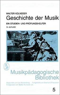 Geschichte der Musik Ein Studien- und Prfungshelfer - Paperback - GOOD