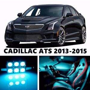 BLUE Interior LED Lights Package for Cadillac ATS 2013-2015