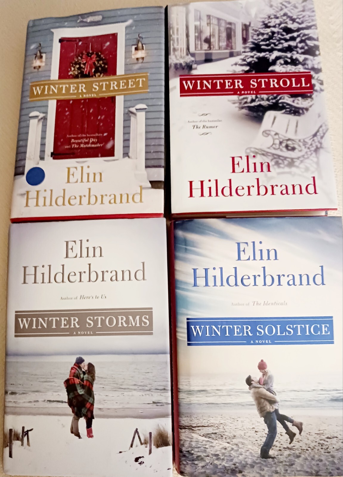Winter Series Lot of 4 Hardcover Books Complete Series Elin Hilderbrand