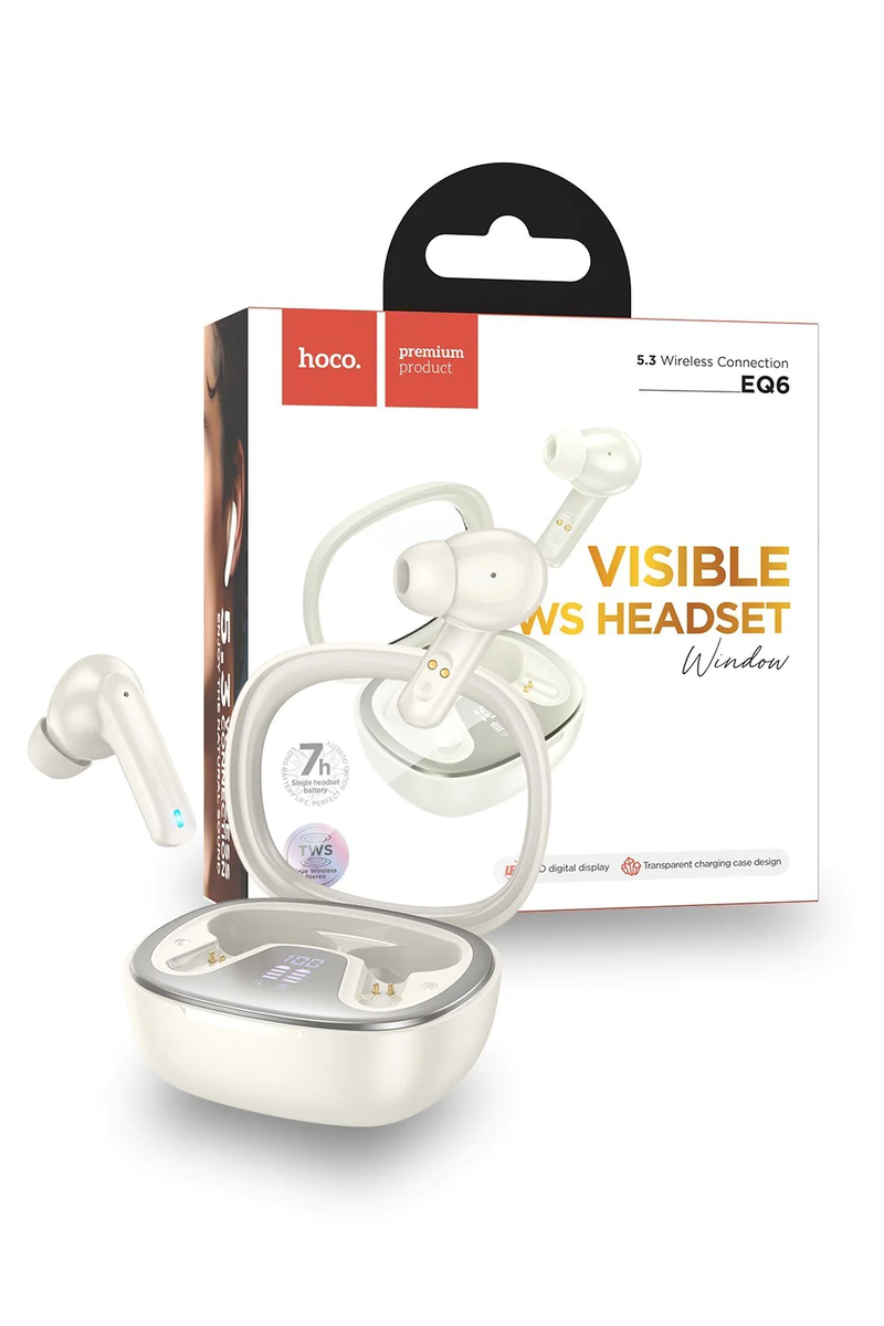 Hoco Bluetooth TWS Wireless Earphones Hours Playtime LED Display