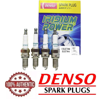 DENSO IRIDIUM POWER Spark Plugs IXU27 5337 Set of 4
