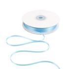 Solid Color Satin Ribbon 1/8 inch x 100 Yards Roll Ribbon Thin Satin Baby Lig.
