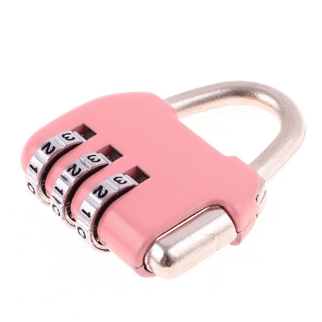 3-Digit Resettable Luggage Lock Padlock N2N18609-image
