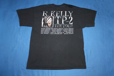 R. Kelly Shirt TP2 The Tour Shirt Soul Rhythm And Blues Men's