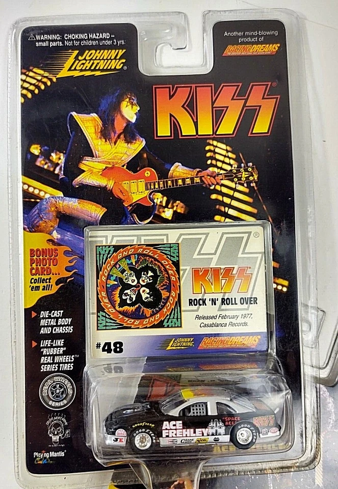 LOTE de tarjetas de coleccionista Johnny Lightning Gene Simmons KISS #48, #49, #50 DIECAST XX Foto 3 de 4