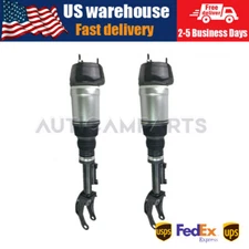 2x Front Air Suspension Shocks Struts For Mercedes GLE C292 GLE450 GLE63 AMG 15-