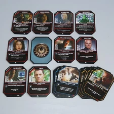 Battlestar Galactica CCG 55 Common Card Set   Edward James Olmos Admiral Adama
