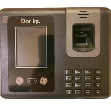 Time Clock Biometric Type Dar Inc. Tm-f661