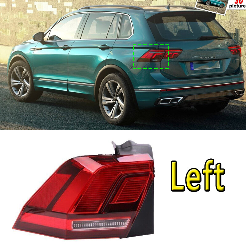 For VW Volkswagen Tiguan 2017 2018-2021 Left Side Outside Rear