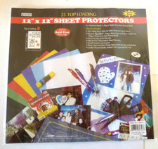 Pioneer Bulk Sheet Protectors for 12 x 12 Pages Pack of 25-Unopened
