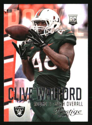 Clive Walford 2015 Panini Prestige #218 FOOTBALL Card