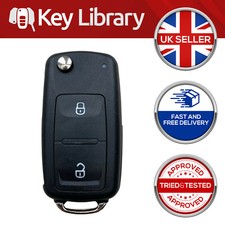 2 Button Remote Key Fob Shell Case For VW Volkswagen Transporter T6 Amarok