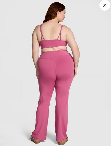 Victoria's Secret pink Relay Flare Legging Midnight Mauve XS - Picture 3 of 8