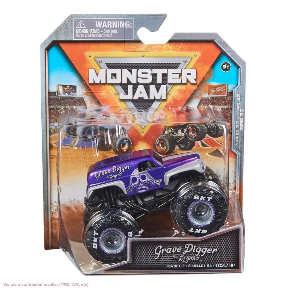 Spin Master Monster Jam в масштабе 1:64 - Легенда о могильщике