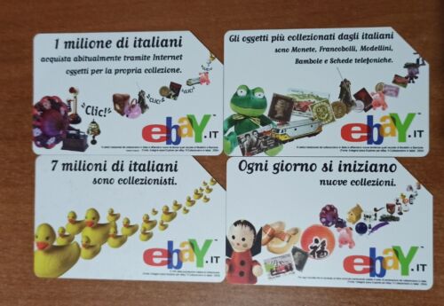 ⭐ Schede Telefoniche Telecom Italia Euro "Serie eBay " - Zdjęcie 1 z 1
