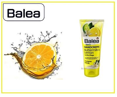 Balea Hand Cream Buttermilk & Lemon, 100 ml (pack of 2) German product Balea Hand Cream Buttermilk & Lemon, 100 ml (pack of 2) German product