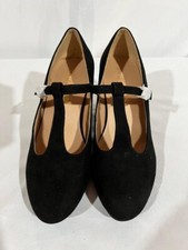 DREAM PAIRS LOW CHUNKY HEELS FOR WOMEN T-STRAP MARY JANE PUMPS CLOSED TOE