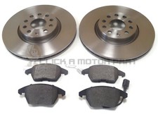 SET 2 DISCHI E PASTIGLIE FRENO ANTERIORI VW PASSAT B7 TUTTI I MODELLI 2011-2015 NUOVI