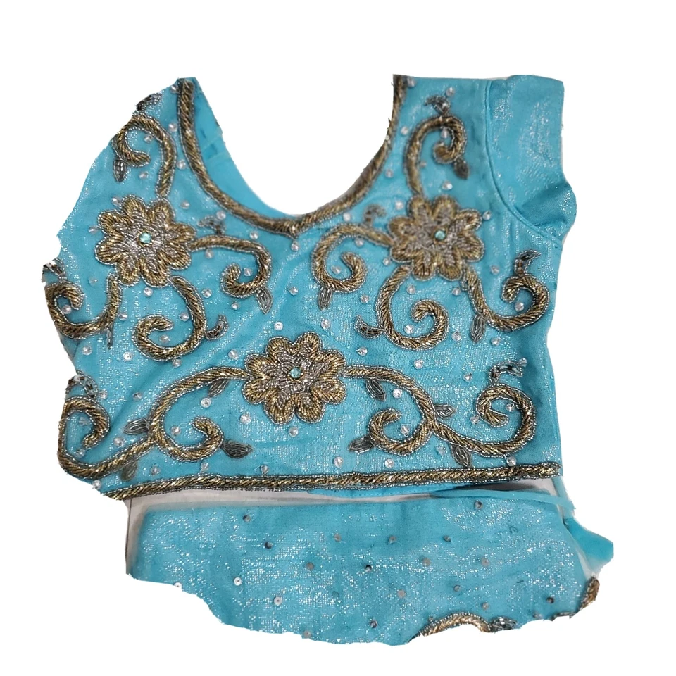 Vestido tradicional indio niños talla 22 Foto 2 de 4