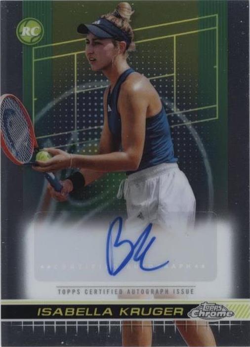 2024 Topps Chrome - Autographs I #TCA-IKR Isabella Kruger (AU, RC)