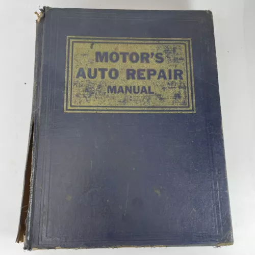1960 Motor's Auto Repair Manual 23rd Edition Covers Years 1953-1960 Vintage