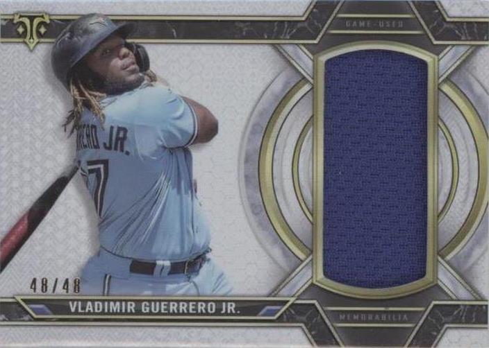 2021 Topps Triple Threads - Vladimir Guerrero Jr. #SJR-VGU - 1 of 1